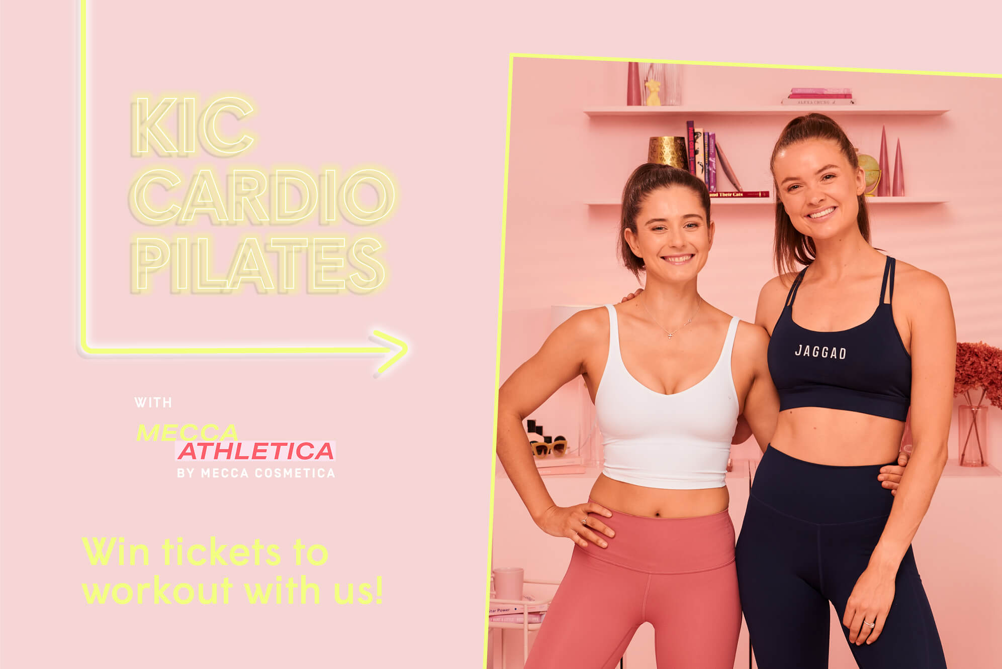 Win tickets to a Cardio Pilates workout!